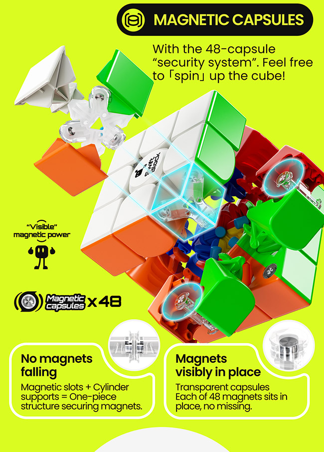 GAN Swift Block 355S 3x3 Maglev Cube